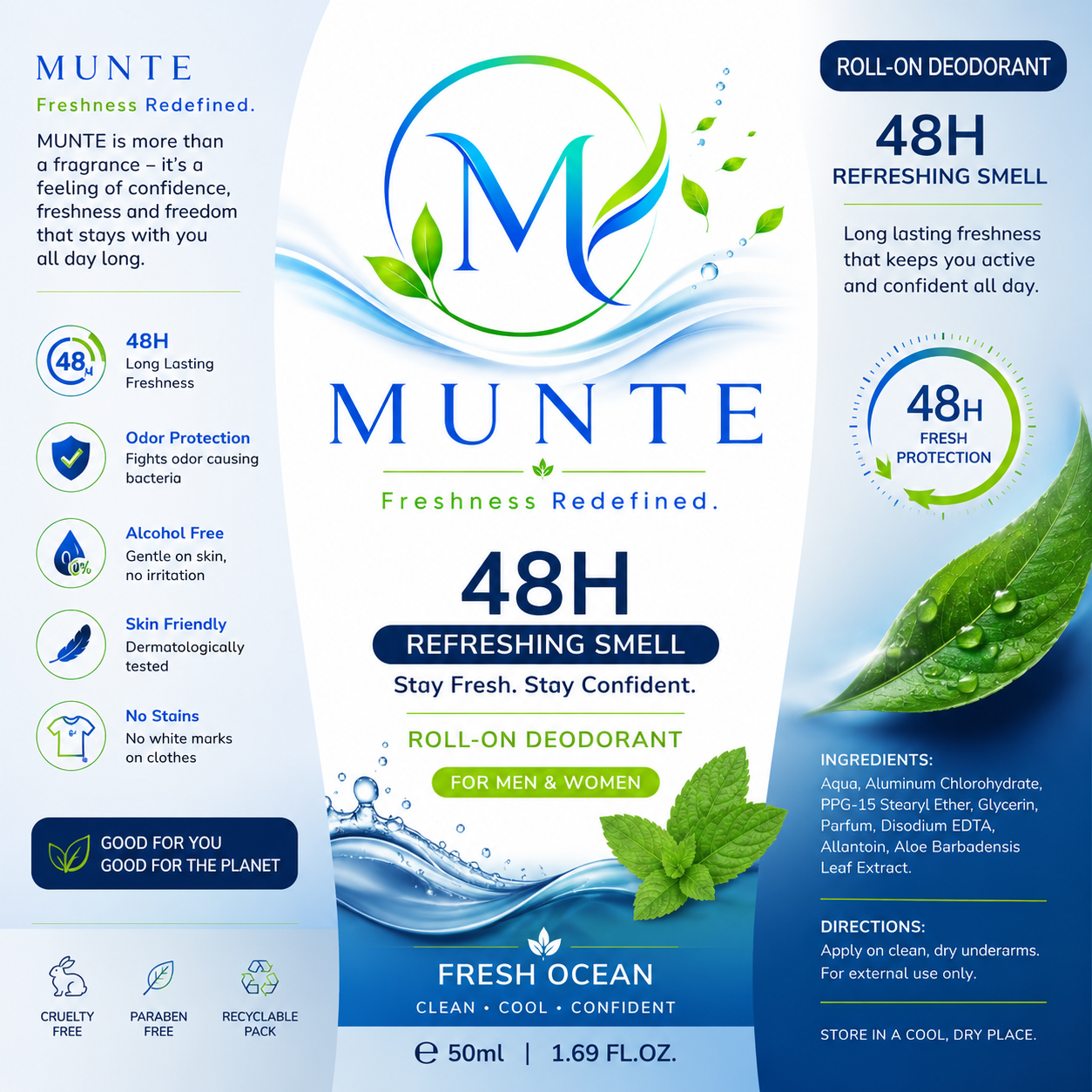 MUNTÉ Fresh Aura Plus